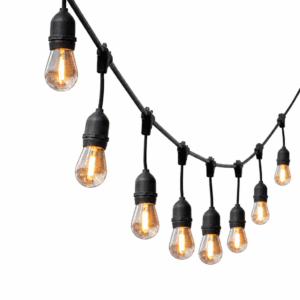 Ghirlandă Luminoasă Edison 20 Metri cu 40 Becuri pentru Spații Ample